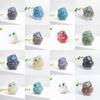 Natural Crystal Owl Car Ornament For Office Desk Decor Gift For Kids