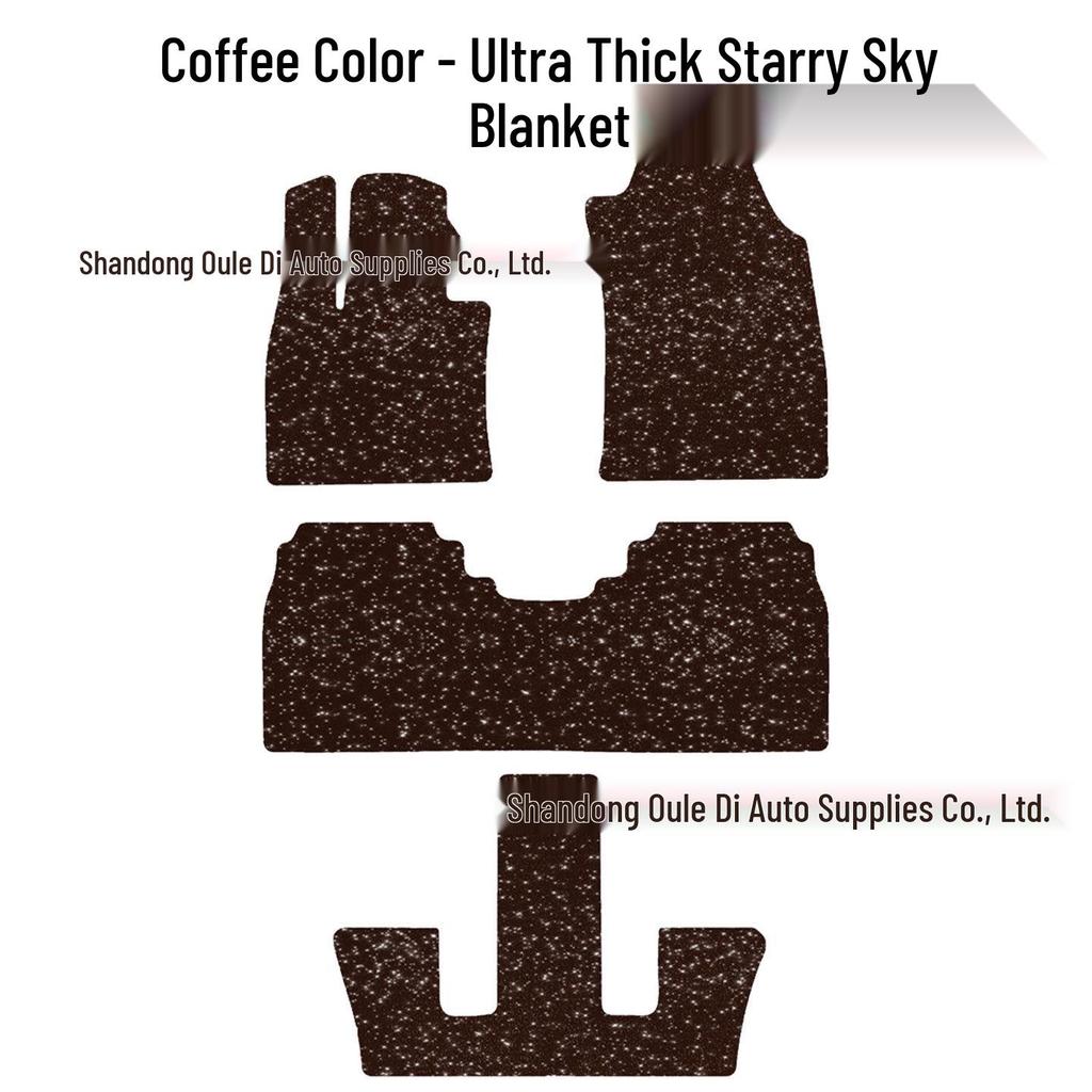 Hongqi HS9 Floor Mats - Starry Sky Interior Protection Blanket