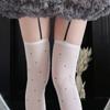 Hot Girl Polka Dot Over The Knee Socks Suspender Stockings Vintage Polka Dot High Thigh Socks Pure Desire Jk Dot A Piece Of Generation