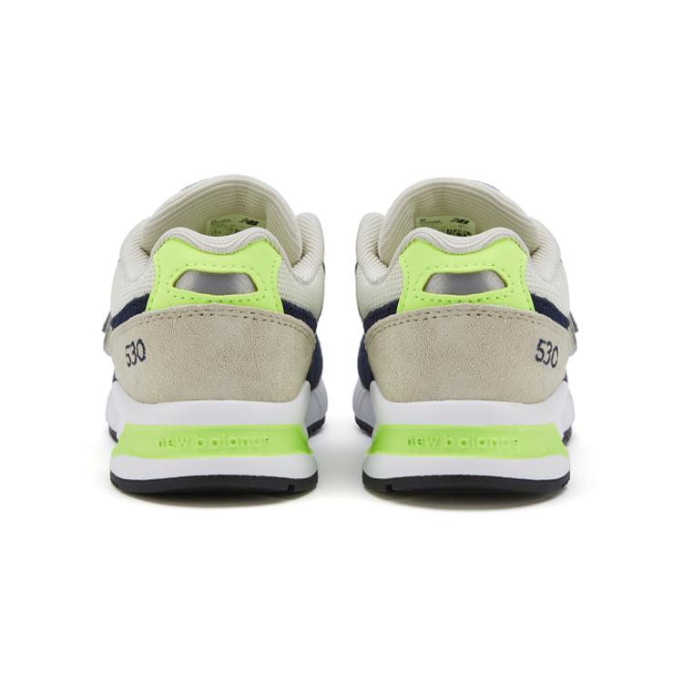 New Balance Cushioning Abrasion Resistant Breathable Low top Running Shoes Beige Blue Green Children Aged 3 7 Years Old KV530SIP