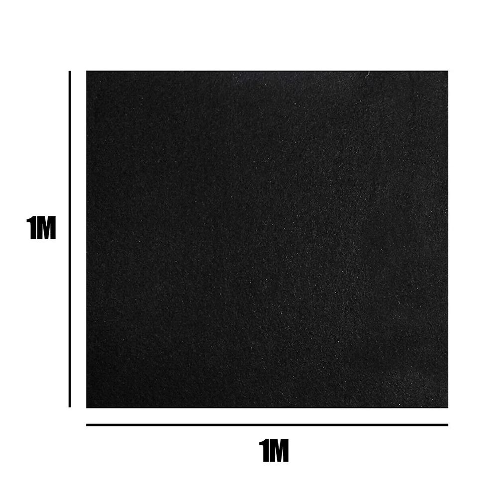 Activated Carbon Air Filter For Kitchen Carbon Filter Black Range Hood Filter Air Purifier Car Air Conditioner Odour Elimination