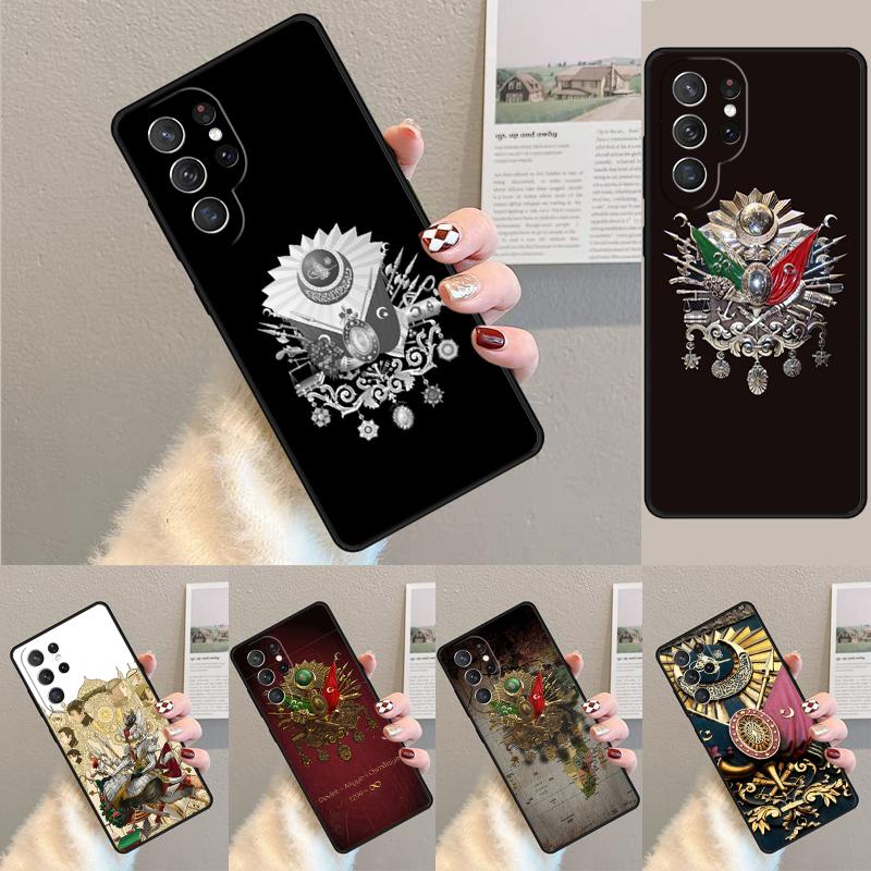 Osmanisches Reich Wappen weiche Silikon Handyhülle für Samsung Galaxy note 10 pro S26 S25 S24 S23 S22 S21 Plus Ultra Hülle