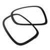 4PCS Glossy Balck Front Grille Trim Strip for F55/F56/F57/One Cooper S JCW 2014+