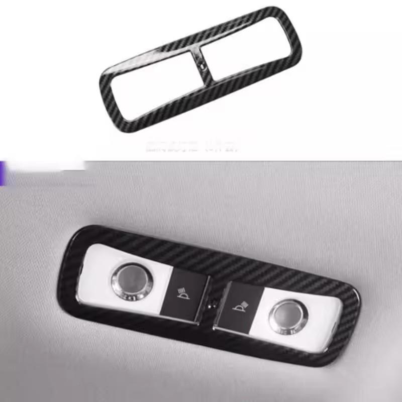 For Honda CRV CR-V C-RV 2017- ABS Carbonfiber Armrest  Window Swtich Cover Gear Shift Panle Air Outlet Steering Wheel Cover