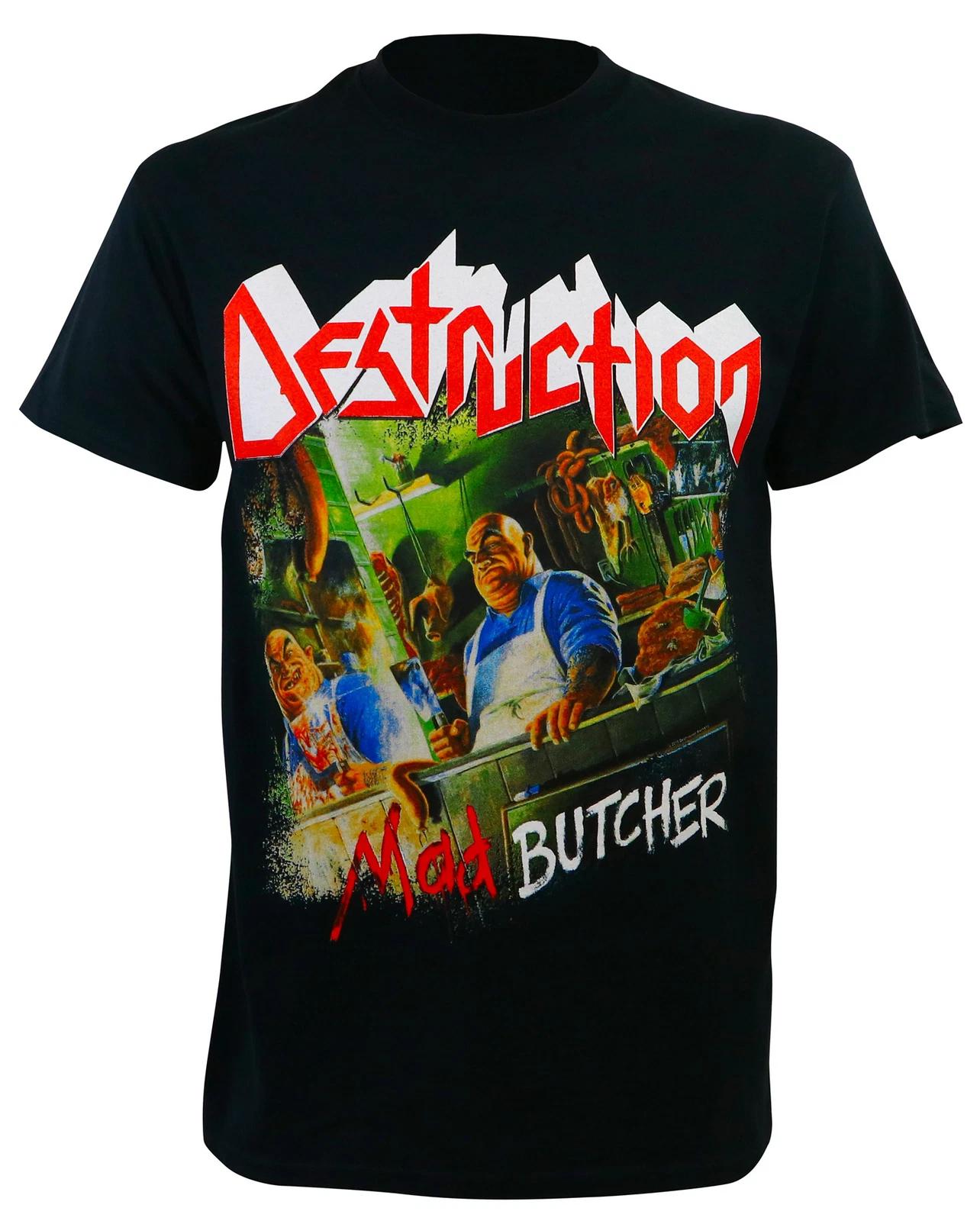 Authentic DESTRUCTION Mad Butcher T-Shirt S M L XL 2XL 3XL NEW XL