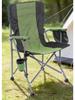 Folding Sea Dog Outdoor Chair with Hard Armrests - Portable Beach, Fishing, and Picnic Seat