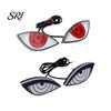 Stylish Vehicle Decorative Lights Ghost Eye Motorcycles LED with Waterproof Dynamic Eye-catching Motorcycle Lighting Rear Taillights for Car