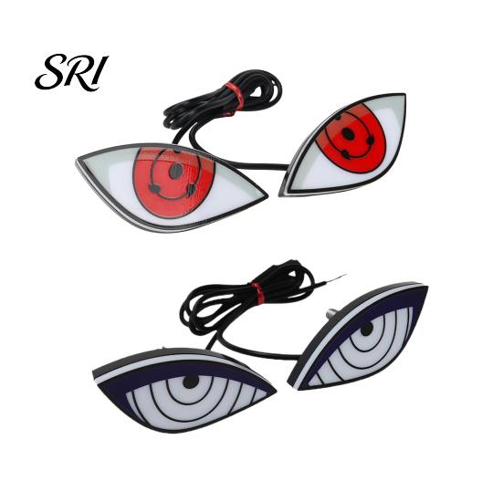 Stylish Vehicle Decorative Lights Ghost Eye Motorcycles LED with Waterproof Dynamic Eye-catching Motorcycle Lighting Rear Taillights for Car