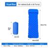Ultralight Portable TPU Inflatable Camping Pad - Moisture-Proof, Single/Double, Foot-Press Design