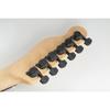 Musiclily Pro Locking Tuners for ST Telecaster Electric Black Hex Buttons 6-String Strat/TL Guitars,