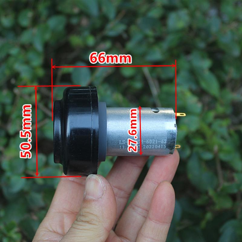 Motor ventilator micro DC 7.4V-12V 72W 390 cu rulmenți cu bile duble, ventilator turbină de mare viteză, instrument de curățare aspirator DIY