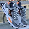 Summer Men's Shoes Spring and Autumn Leather Shoes Men's Mesh Deodorant Wear-resistant Sports Shoes Trend Versatile Casual Trendy Shoes