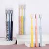 Japanese Soft Bristle Toothbrush Set, Candy Colors, Adult, 3-Pack