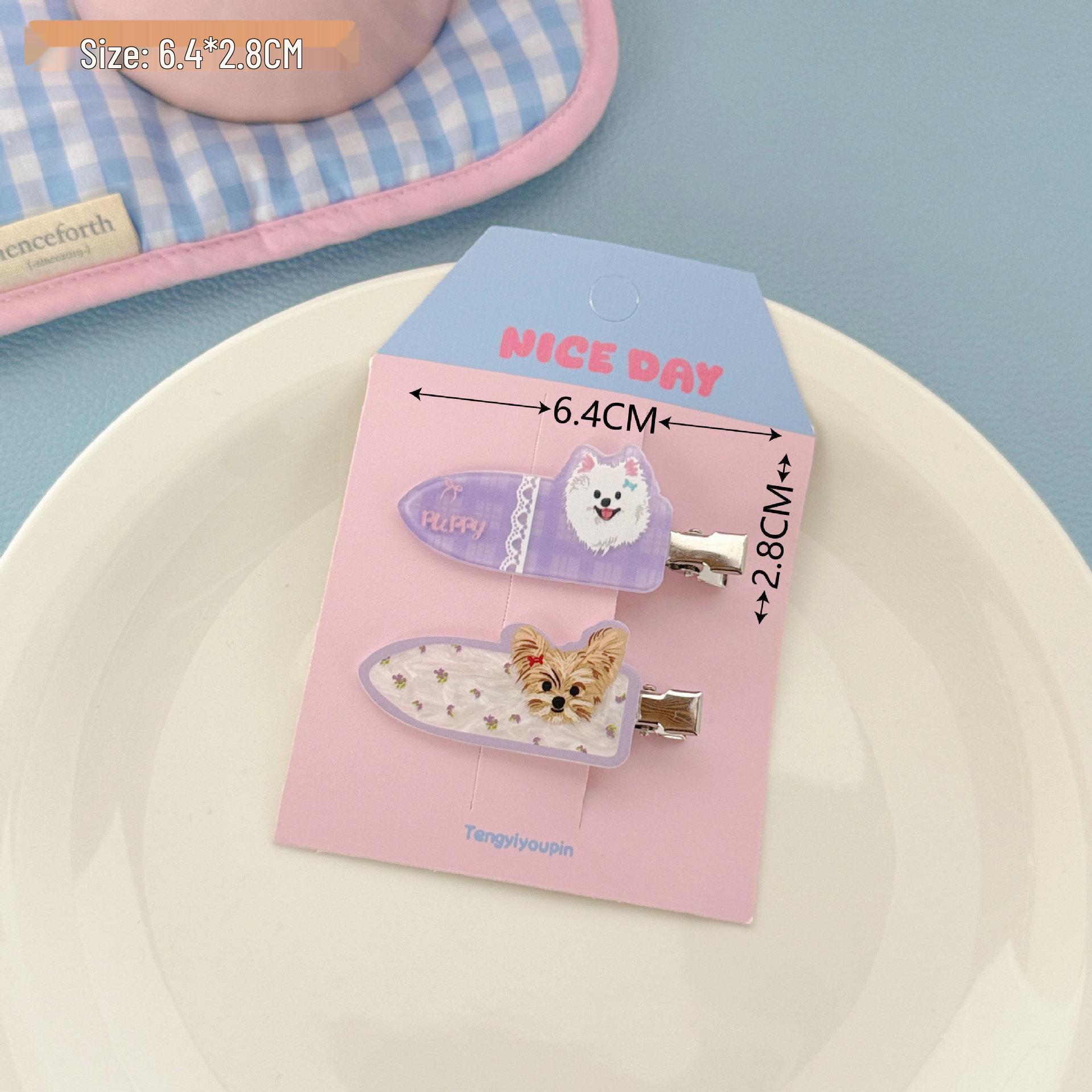 

Versatile Polka Dot Hair Clip: Stylish Bangs & Frizzy Hair Accessory