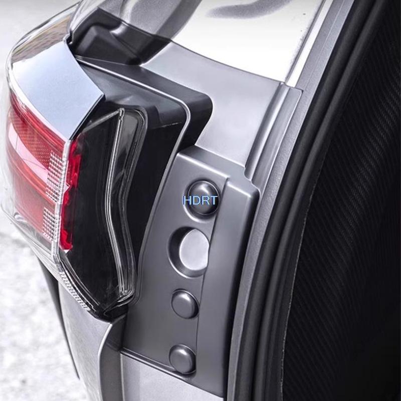 Car Styling Tail Light Side Boot Frame Rear Trunk Lid Cover Protector Decoration Accessories For Toyota Sienna/Granvia +