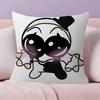 Halloween Horror Terrifier Film Kissen Anime Kissen Sofa Bett Kopfkissenbezug Kissenbezug 45x45 cm Mode