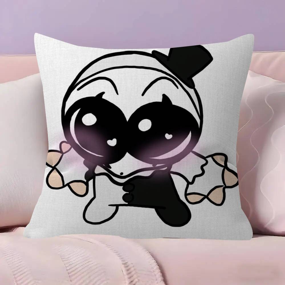 Halloween Horror Terrifier Film Kissen Anime Kissen Sofa Bett Kopfkissenbezug Kissenbezug 45x45 cm Mode