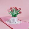 Up Mom Floral Bouquet Happy Mother's Day Invitation Card Greeting Cards Mothers Day Cards Postcard