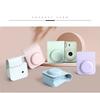 For Instax Mini 11 PU Leather Camera Case Protective Carry Bag Cover with Shoulder Strap Storage Bag for Fujifilm Film Camera