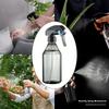 300ML Wassersprühflasche Verjüngte Schulter Dunkle Sprühflasche G-Pistolen-Pumpenkopf Sprühflasche Pflanzen-Sprühflasche für Reinigungslösungen Haare Gartenarbeit