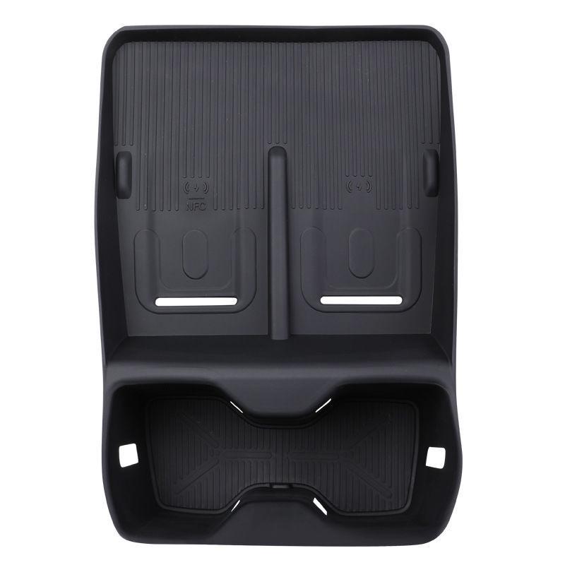 L90 Wireless Charging Coaster - Original Car Color Silicone Cup Holder Pad