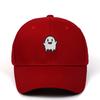 Custom Ghost Embroidery Baseball Cap with Large Brim
