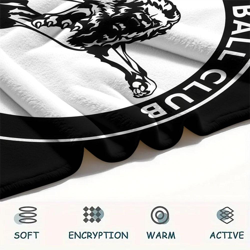 Millwall FC Printed Flannel Blanket, soft throw for bedroom sofa, washable, Christmas present, great gift.