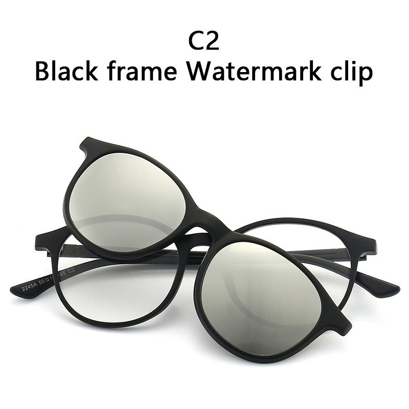 Reading Glasses Anti Blue Light Blocking Sunglasses Magnetic Clip On 6 In 1 Prescription Eyewear For Men Fashion