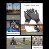 12pair Professional Work Gloves Elastics Lining Men Women Breathable Mittens for Men and Women