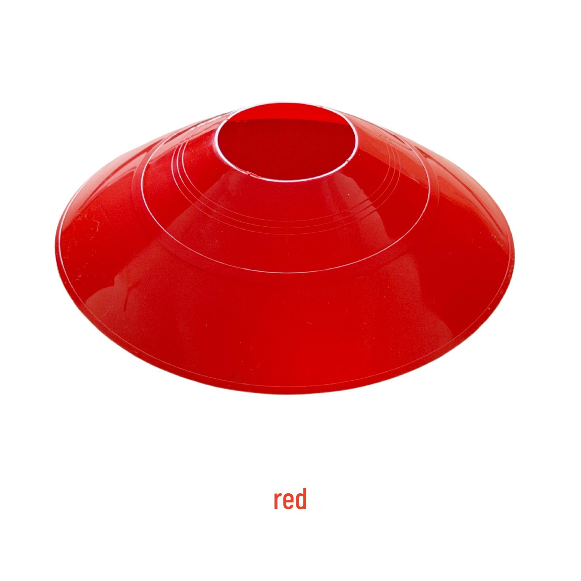 Sports Training Marker Disc Set: Thickened Round Obstacle Barriers for Football and Basketball.