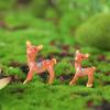 Moss Deer Resin Micro Landscape Ornament Diy Christmas Craft Material