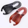 Women Comb Banana Barrettes Clip Black Brown Elastics Hair Comb Hair Accessories Hair Riser Claw
