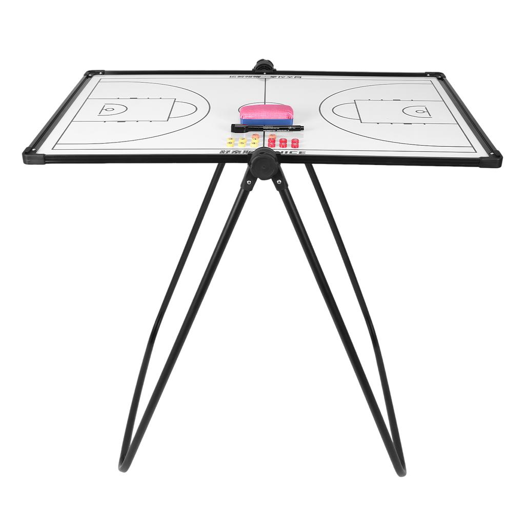 Basketball Magnetic Board Dry Erase Board for Coaches Football Whiteboard Coaching Supplies Football Clipboard with Stand Marker