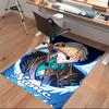 Custom personalization Anime Honkai Star Rail Aventurine Print Area Rug - Soft, Washable Non-Slip Indoor Mat,Living Room,Home&Office Decorative Rug