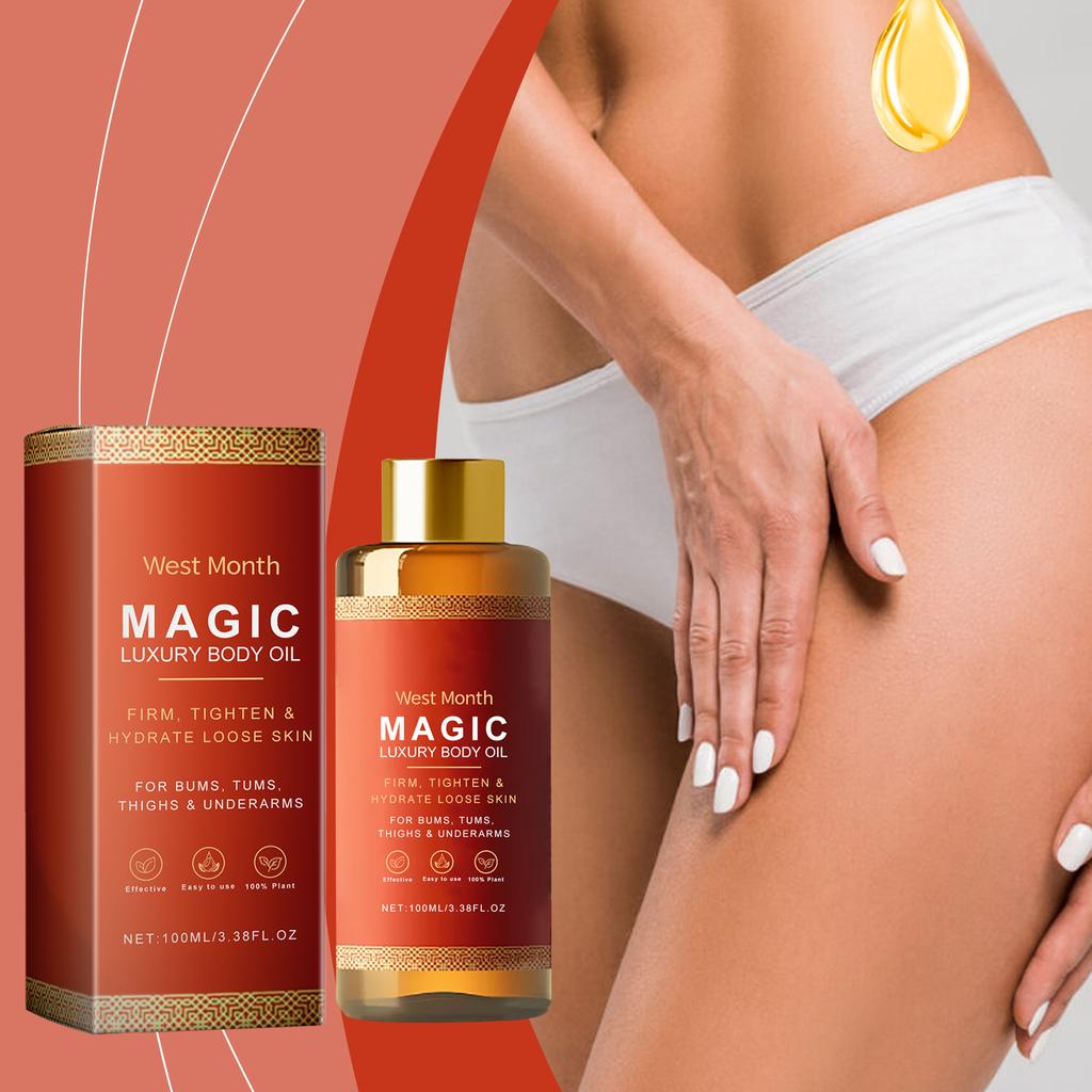 100ml Magisches Luxus Körperöl Tief Feuchtigkeitsspendend Trockene Haut Straffend Elastisch Brust Oberschenkel Verjüngend Reparierend Nährendes Öl