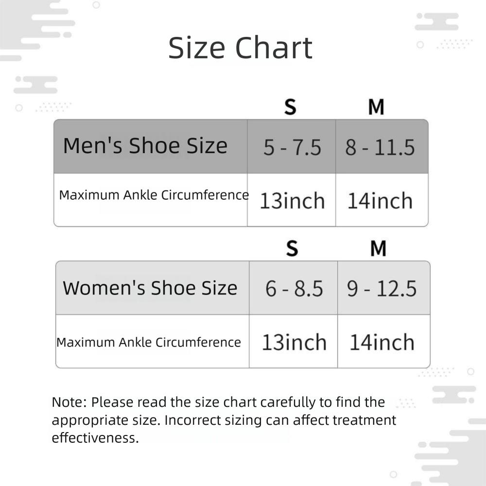 Ergonomic Design Foot Drop Brace Sock Adjustable Straps Arch Support Stretching Band  Recovery