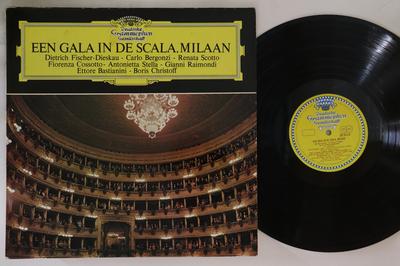 LP Record VARIOUS  Een Gala In De Scala Milaan BS013 DEUTSCHE GRAMM Holland Classical Used