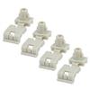 4Pcs Tailgate & Door Lock Rod Latch Clips 16629990 For Ford F150 F250 F350 F450