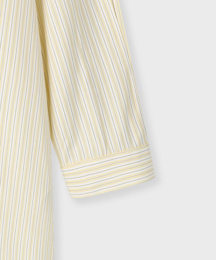 FALLETT Small Story Logo Striped Shirt Yellow