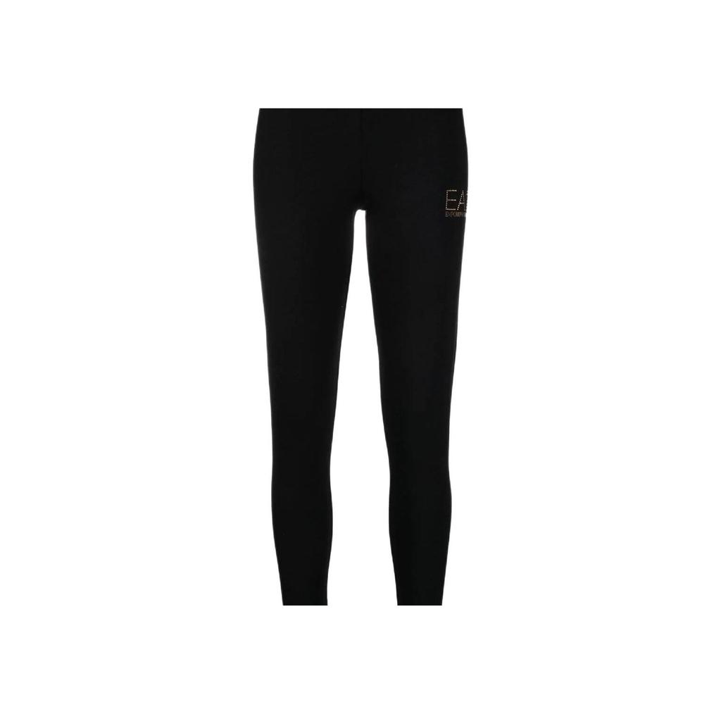 Emporio Armani EA7 Slim High-Waisted Stretch Leggings Women leggings Black 8NTP82-TJ01Z-1200