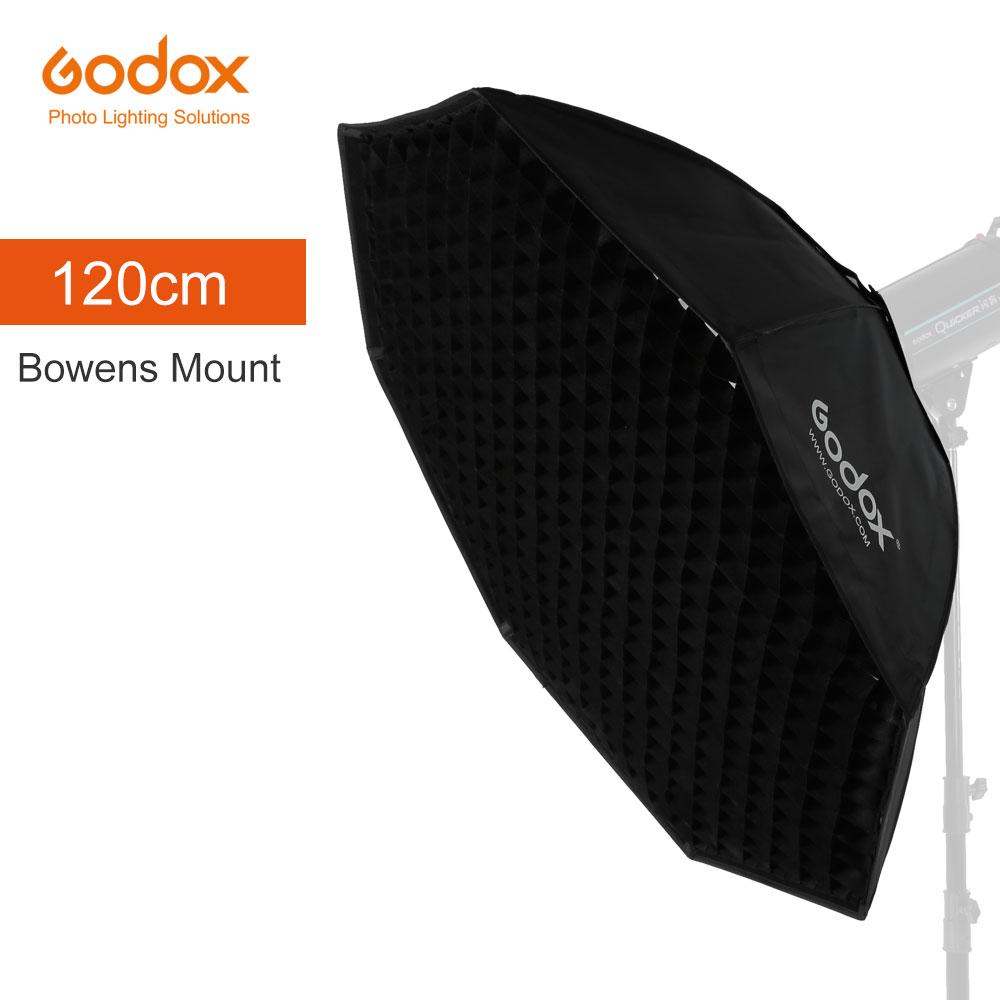 Godox 95cm 120cm 140cm Studio Octagon Honeycomb Grid Softbox Reflector Softbox with Bowens Mount for Studio Strobe Flash Light