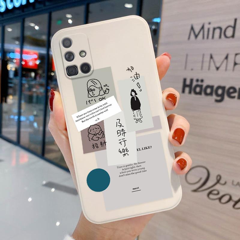 Pouzdro pro Samsung A51 A71 A32 A52 A50 A12 A31 A30S A50S A21S kryt Samsung Galaxy S21 S22 Ultra Plus Coque A 32 12 A52S A33 Etui