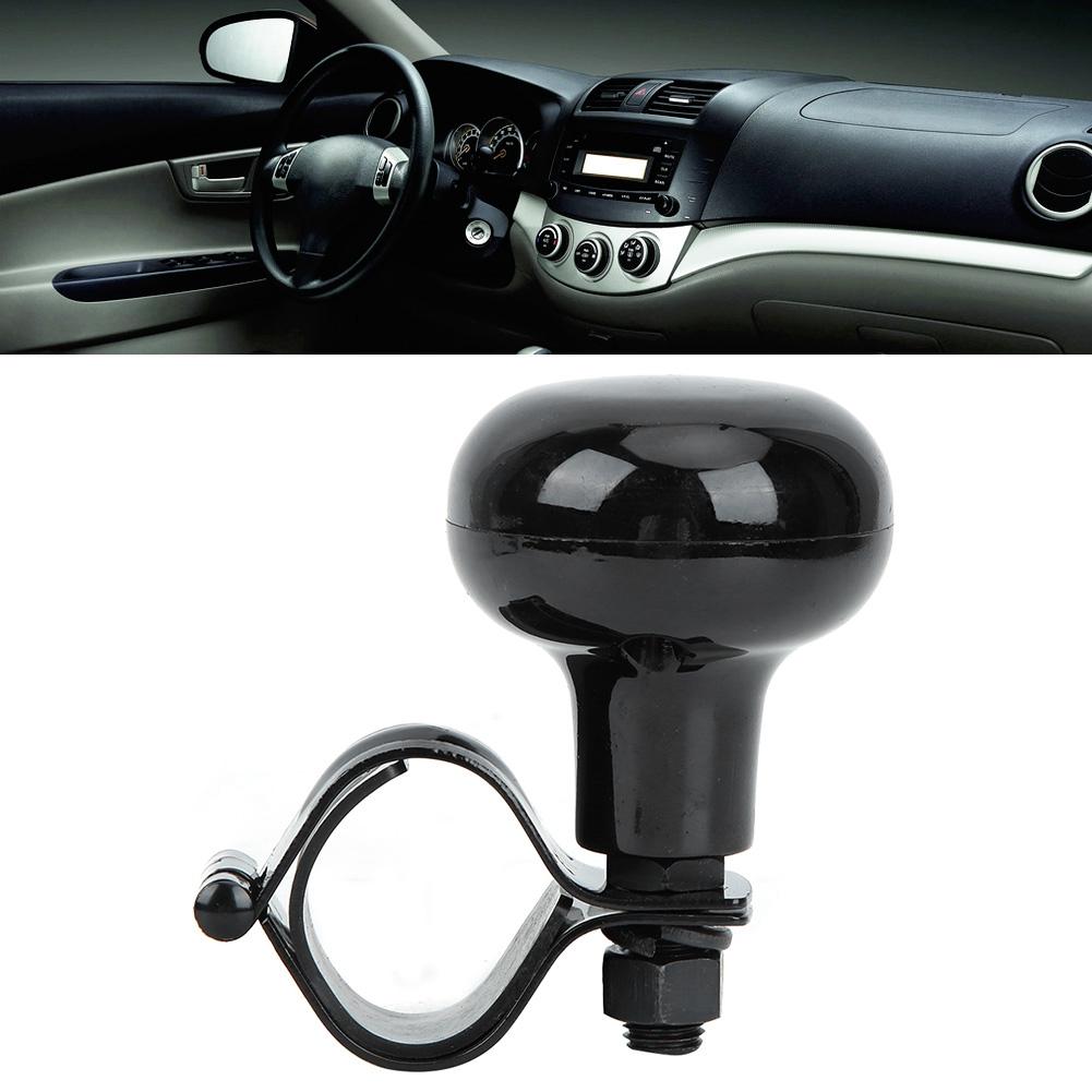 Steering Wheel Ball Booster Auxiliary Knob for Universal Car Black