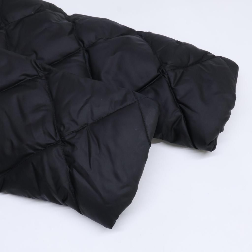 The North Face Black Hooded Quilted Long Down Coat 550 Fill Coat XS blackUsed