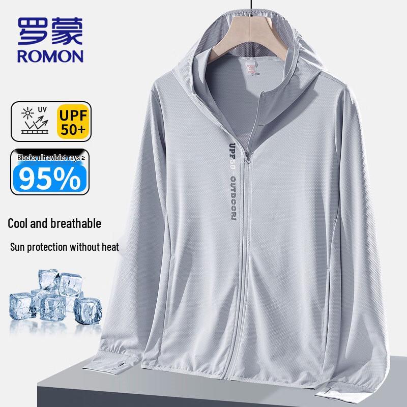 

ROMON Men s UPF50+ Quick-Dry Sun Protection Jacket 2XL