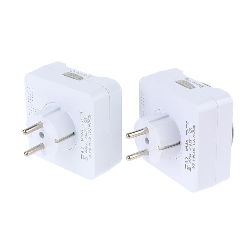24-Stunden Mechanischer Timer Intelligenter Countdown Automatische Abschaltung Steckdosen-Timer EU-Stecker Für den Innenbereich
