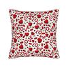 Romantic Hearts And Arrows Seamless Pillow Cover Soft Cushion Cover Novelty Pillow Case For Sofa Couch Bed Living Room