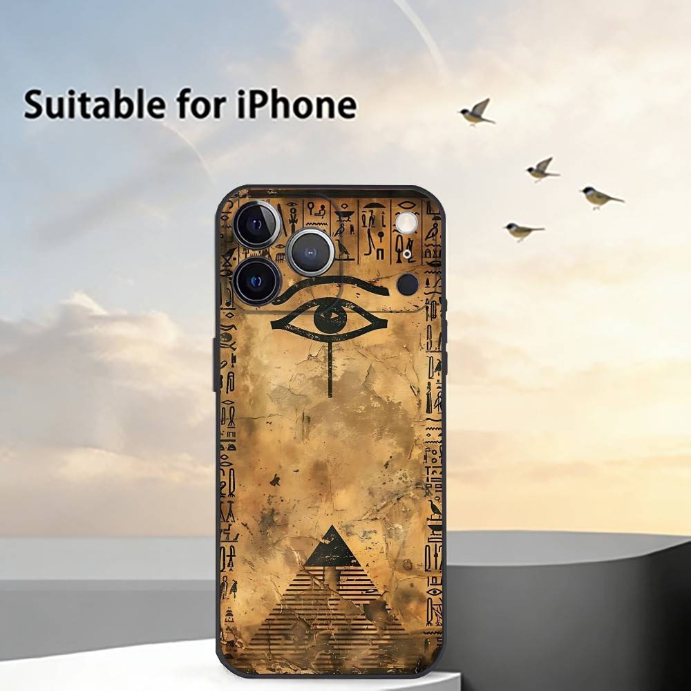 A-Art Ancient E-Egypt Phone Case Silicone Soft For IPhone 17 16 15 14 13 12 11 X XR Plus Pro Max Plus