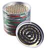 Thickened Stainless Steel Mosquito Coil Holder with Lid - Heightened Design for Home Use