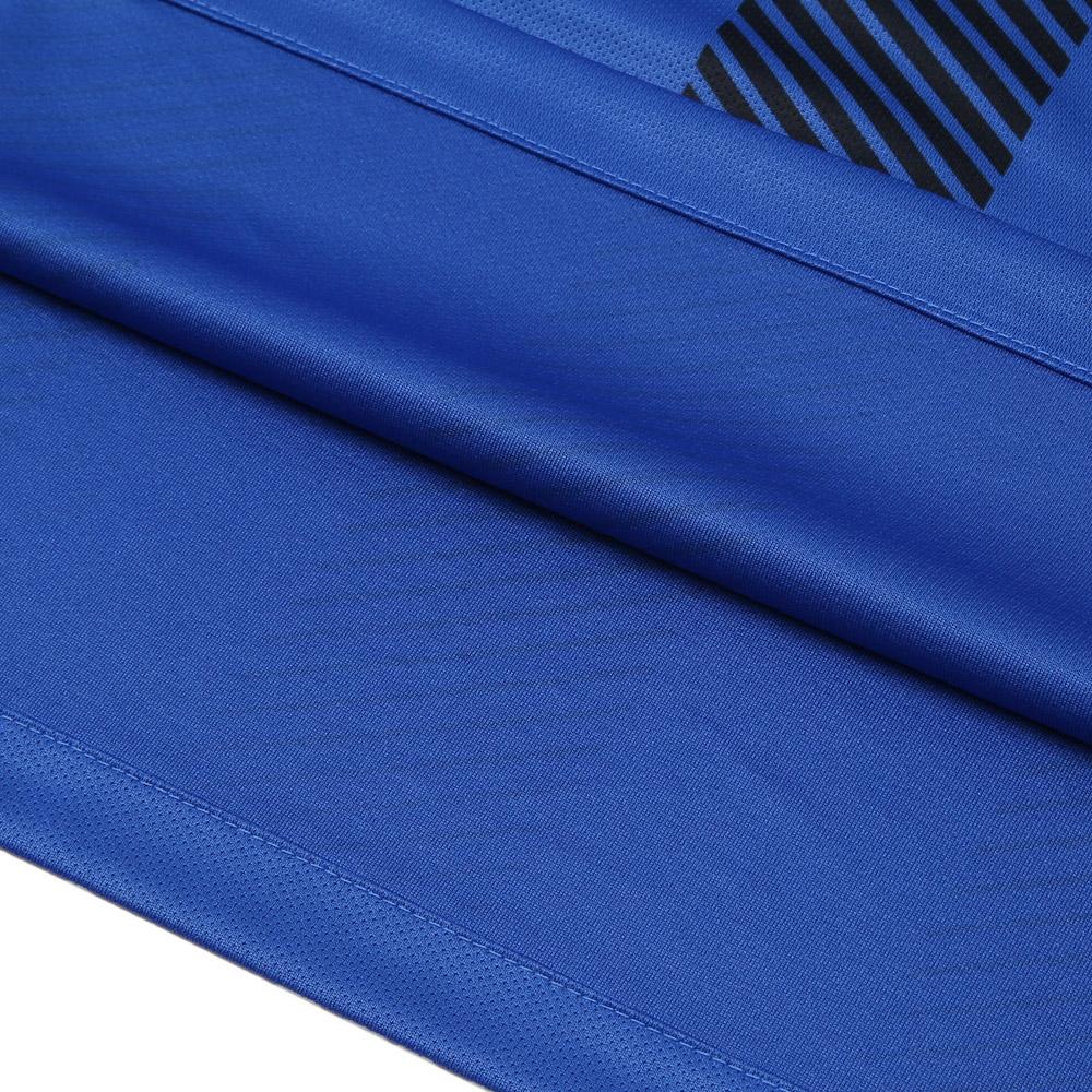 Nike Chinese Super League Shanghai Shenhua Home Fan Version V-Neck Pullover Raglan Short Sleeve Football Jersey Unisex Jersey Blue BQ2970-474